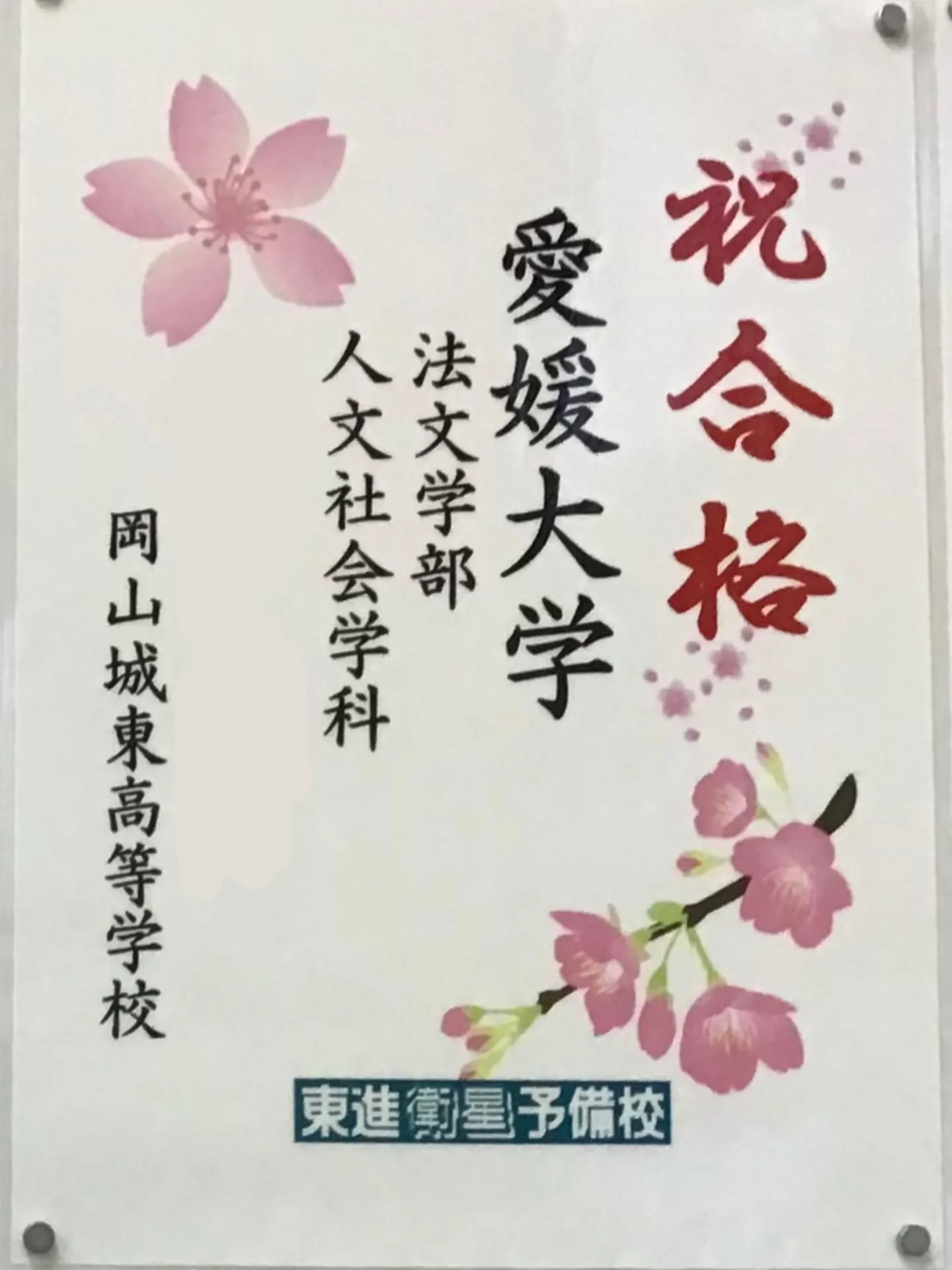 2025年度合格者速報📣🔥